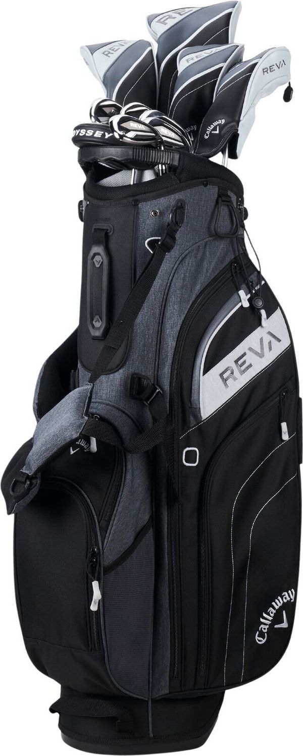 Callaway Callaway REVA Ladies Set 2024 Black Desna ruka Graphite Lady +1 inch Kompletan set