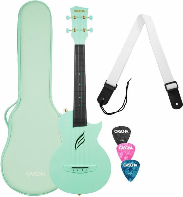 Cascha Cascha Carbon Fibre Set Koncertni ukulele Mint