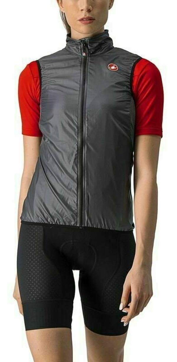 Castelli Castelli Aria W Vest Dark Gray L Prsluk