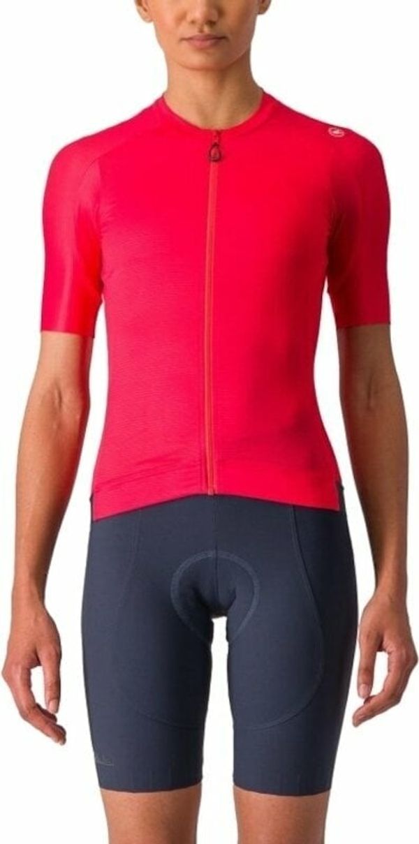 Castelli Castelli Espresso W Jersey Dres Hibiscus/Dark Gray M