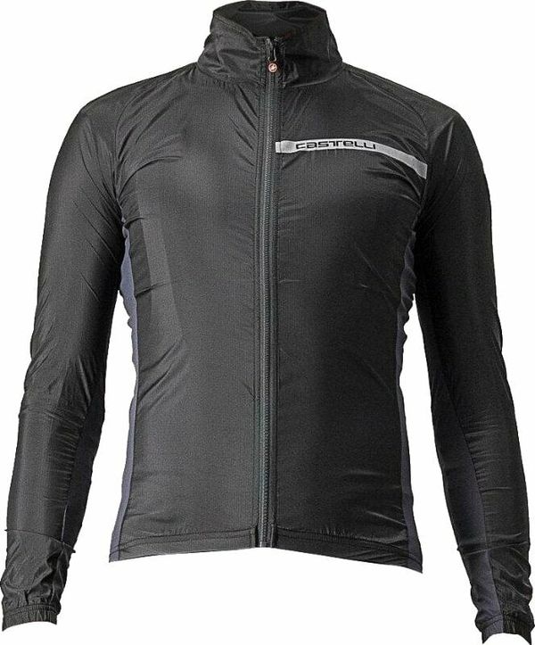 Castelli Castelli Squadra Stretch Light Black/Dark Gray M Jakna