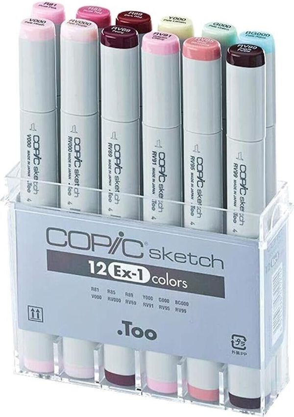 Copic Copic Sketch Uložak za nalivpero Ex Set 1 12 kom