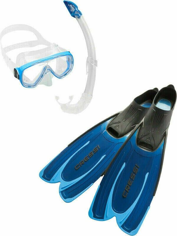 Cressi Cressi Agua & Onda & Mexico Set Blue 45/46