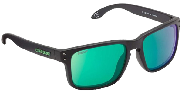 Cressi Cressi Blaze Black/Green/Mirrored Naočale za jedrenje