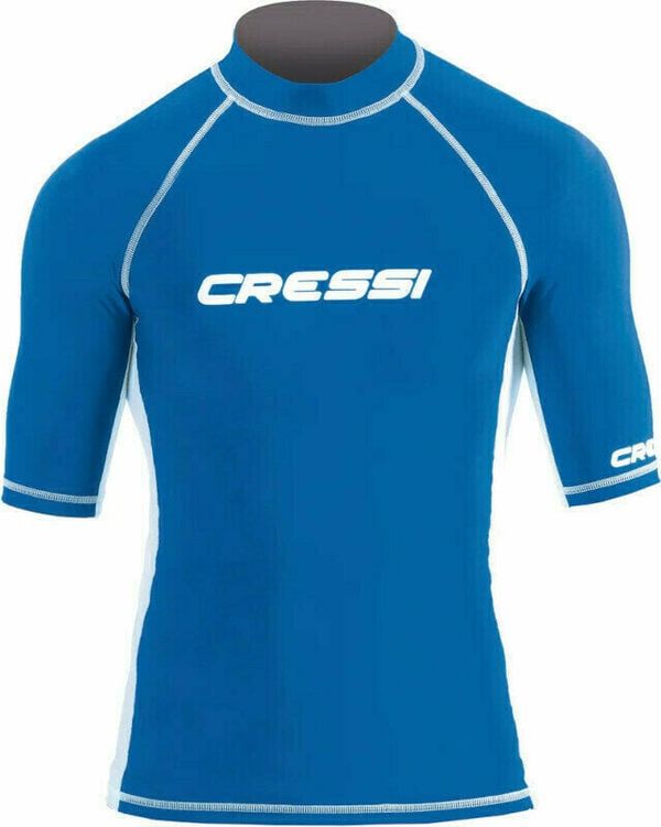 Cressi Cressi Rash Guard Man Majica kratkih rukava Blue XL