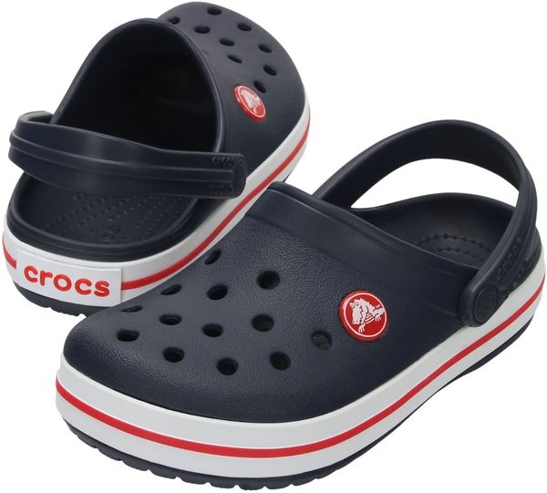 Crocs Crocs Crocband Clog Sandale Navy/Red 25-26