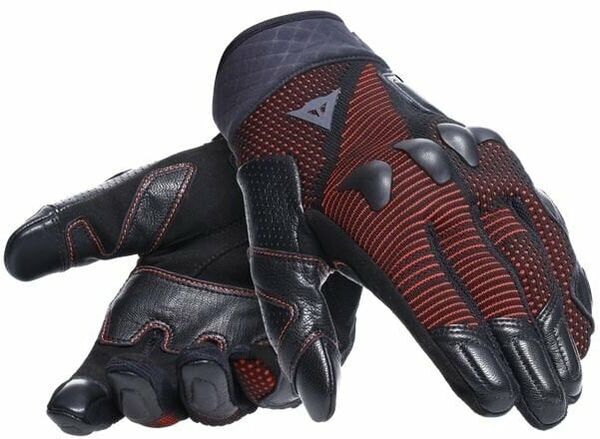 Dainese Dainese Unruly Ergo-Tek Gloves Black/Fluo Red S Rukavice