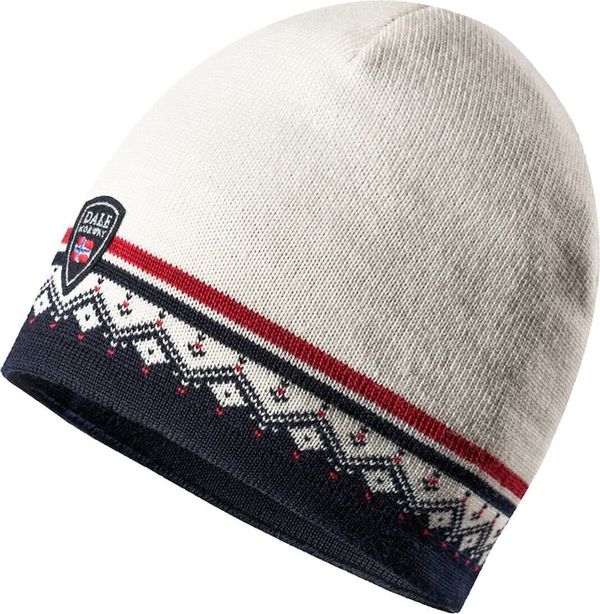 Dale of Norway Dale of Norway Moritz Hat Merino Wool Off White/Navy/Raspberry UNI Skijaška kapa