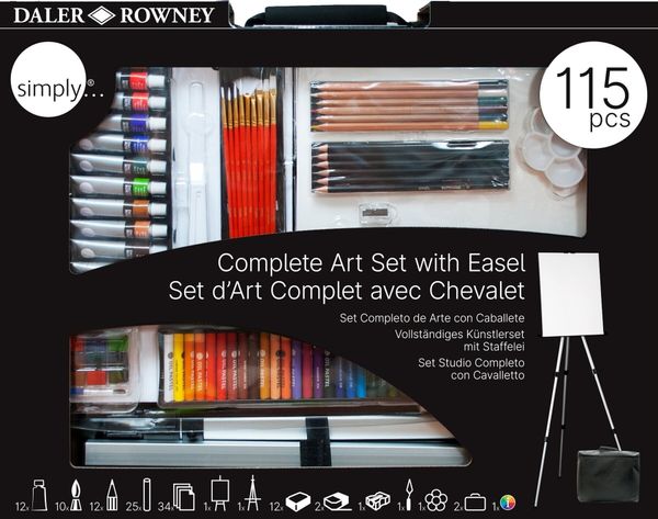 Daler Rowney Daler Rowney Simply Set akrilnih boja 12 x 12 ml