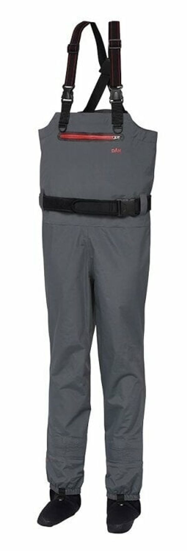 DAM DAM Dryzone Breathable Chest Wader Stockingfoot Grey/Black 2XL
