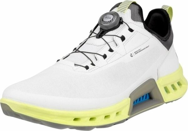Ecco Ecco Biom C4 BOA Mens Golf Shoes White/Yellow 46