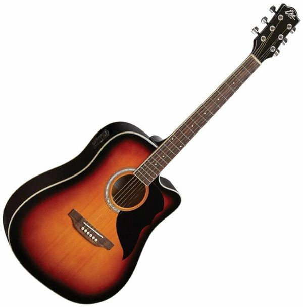 Eko guitars Eko guitars Ranger CW EQ Brown Sunburst
