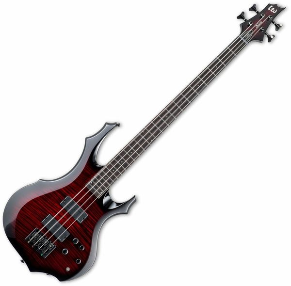 ESP LTD ESP LTD F-1004 See-Thru Black Cherry Sunburst Električna bas gitara