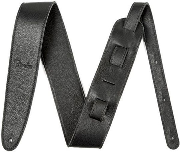 Fender Fender 2,5'' Artisan Crafted Kožnati remen za gitaru Black