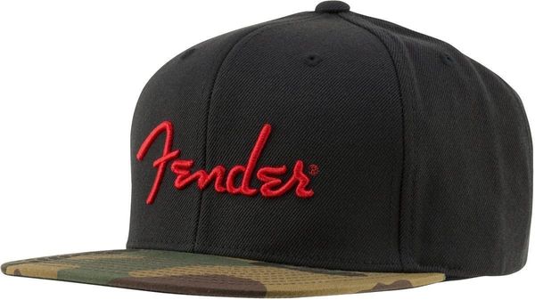 Fender Fender Šilterica Camo Flatbill Black
