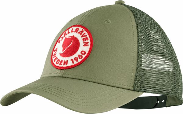 Fjällräven Fjällräven 1960 Logo Långtradarkeps Green L/XL Šilterica