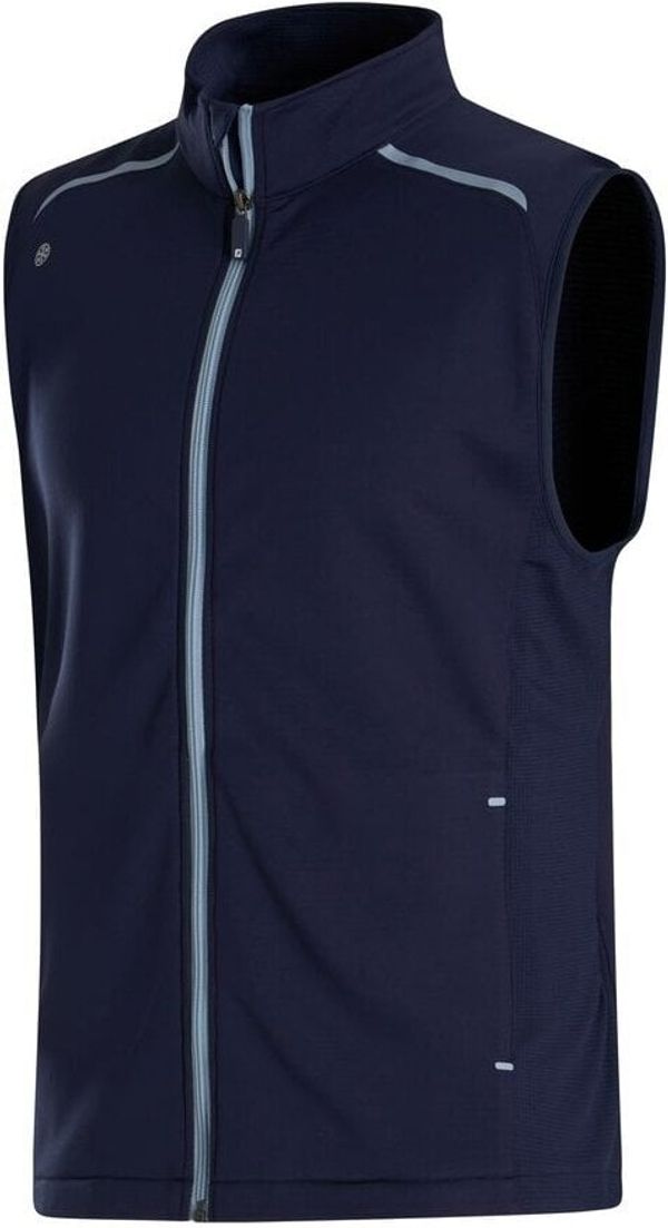 Footjoy Footjoy ThermoSeries Fleece Back Vest Sea Glass/Navy XL