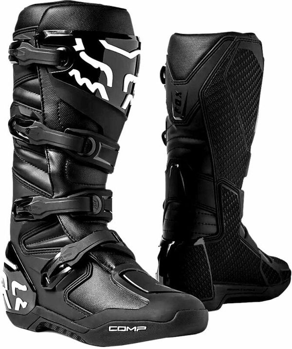 FOX FOX Comp Boots Black 42,5 Motociklističke čizme
