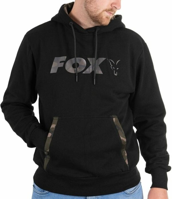 Fox Fishing Fox Fishing Majica s kapuljačom Hoody Black/Camo M