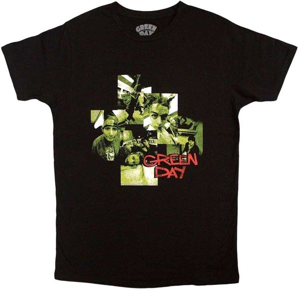Green Day Green Day Košulja Photo Montage Unisex Black 2XL