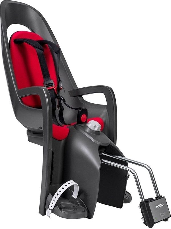Hamax Hamax Caress with Lockable Bracket Dark Grey/Red Dječja sjedalica i prikolica
