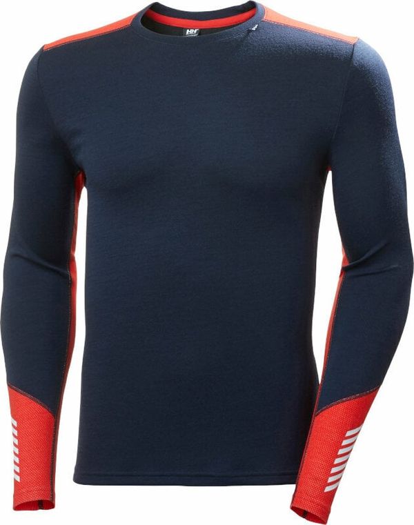 Helly Hansen Helly Hansen Lifa Merino Midweight Crew Base Layer Navy XL Termo donje rublje
