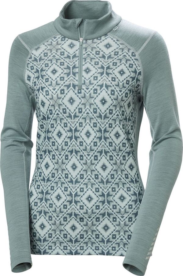 Helly Hansen Helly Hansen Women's Lifa Merino Midweight Graphic 1/2 Zip S Termo rublje