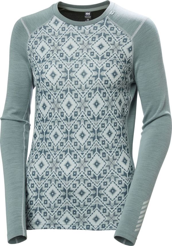 Helly Hansen Helly Hansen Women's Lifa Merino Midweight Graphic Crew XS Termo rublje