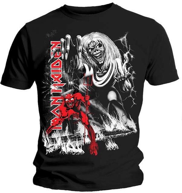 Iron Maiden Iron Maiden Košulja Number Of The Beast Jumbo Unisex Black 2XL