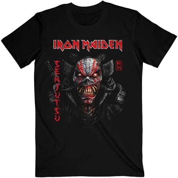 Iron Maiden Iron Maiden Košulja Senjutsu Black Cover Vertical Logo Unisex Black XL