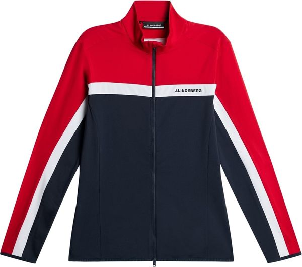 J.Lindeberg J.Lindeberg Jarvis Mid Layer Barbados Cherry 2XL Majica dugih rukava
