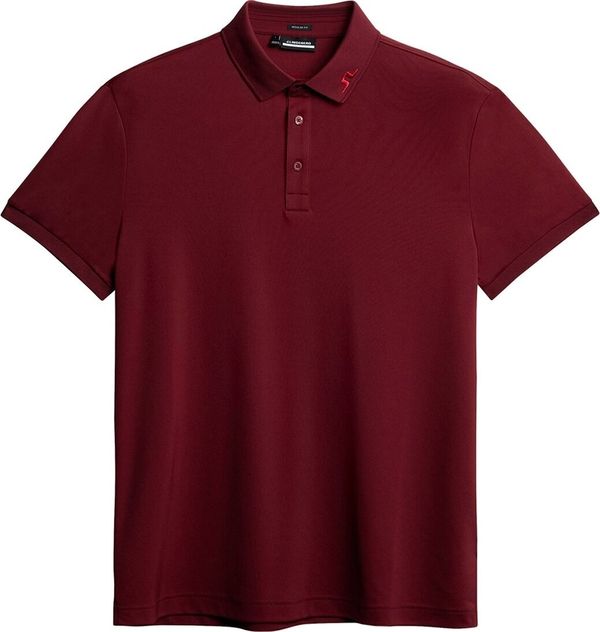 J.Lindeberg J.Lindeberg KV Regular Fit Print House Of JL Red S Polo majica