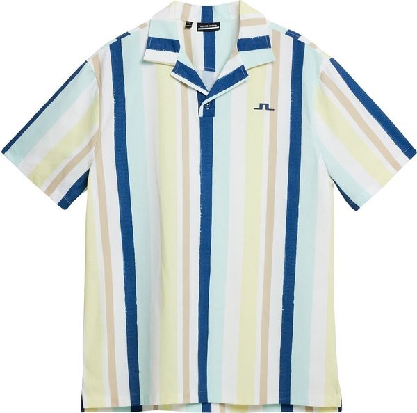 J.Lindeberg J.Lindeberg Resort Shirt Print Wax Yellow M