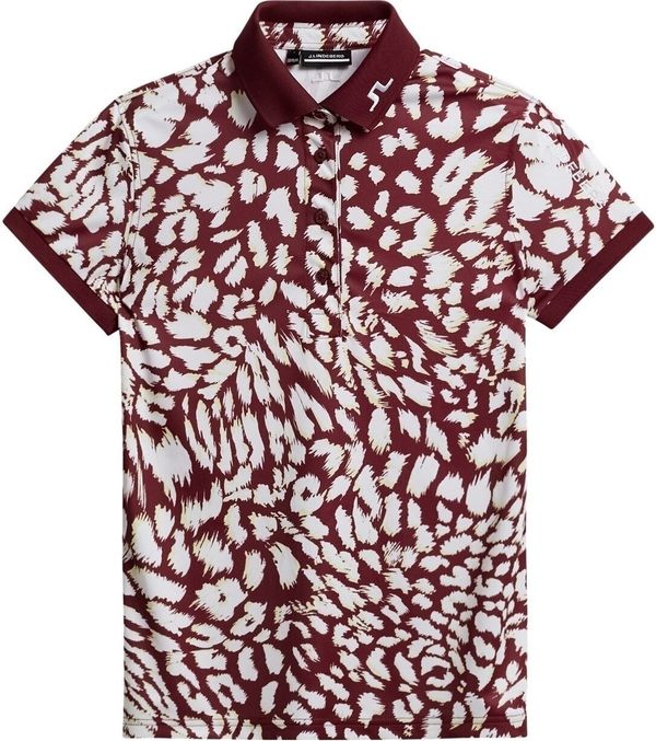 J.Lindeberg J.Lindeberg Tour Tech Print Glitch Leo Lime M Polo majica