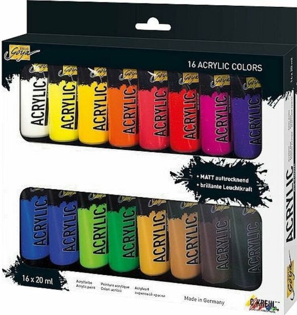 Kreul Kreul Solo Goya Set akrilnih boja 16 x 20 ml