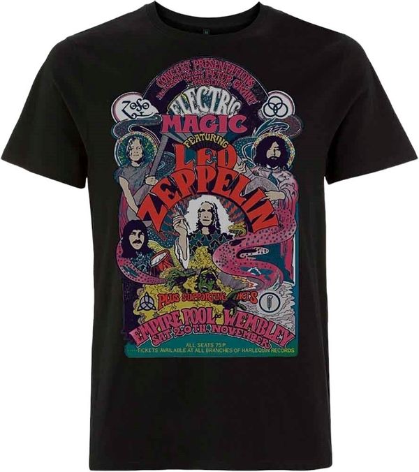 Led Zeppelin Led Zeppelin Košulja Full Colour Electric Magic Unisex Black XL