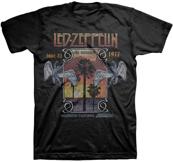 Led Zeppelin Led Zeppelin Košulja Inglewood Unisex Black XL