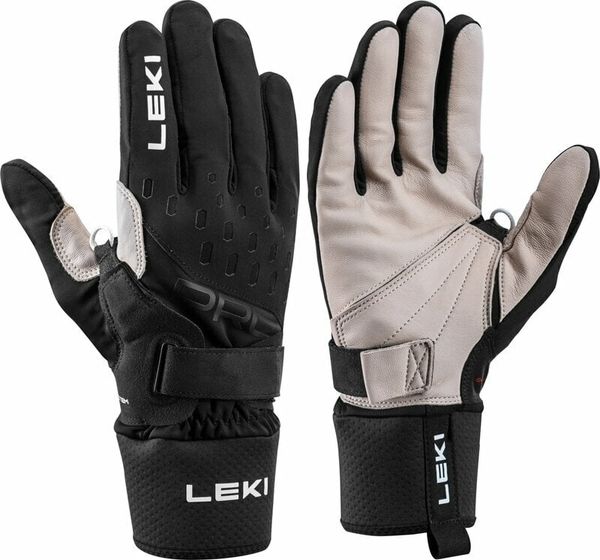 Leki Leki PRC Premium Shark Black/Sand 8 Skijaške rukavice