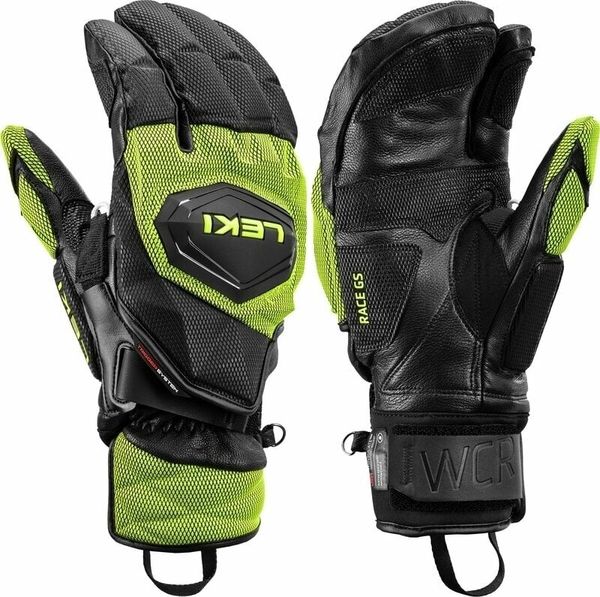 Leki Leki WCR Venom GS 3D Lobster Black/Ice Lemon 9 Skijaške rukavice