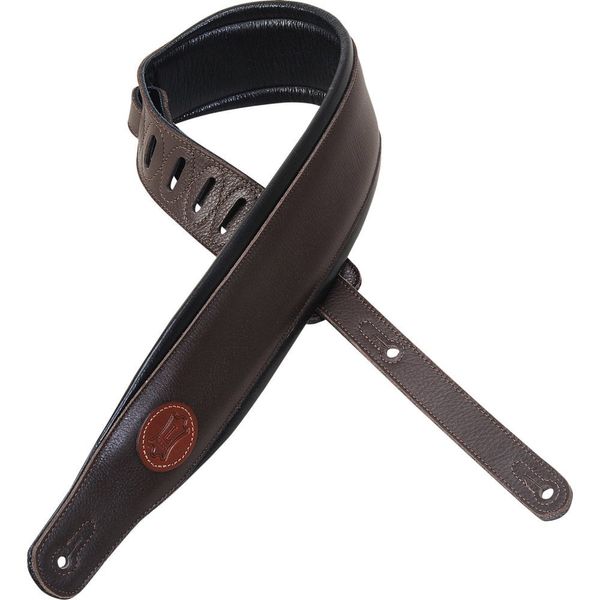 Levys Levys MSS2 Kožnati remen za gitaru Dark Brown