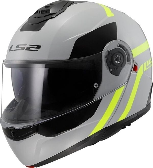 LS2 LS2 FF908 Strobe II Autox Grey/Hi-Vis Yellow S Kaciga