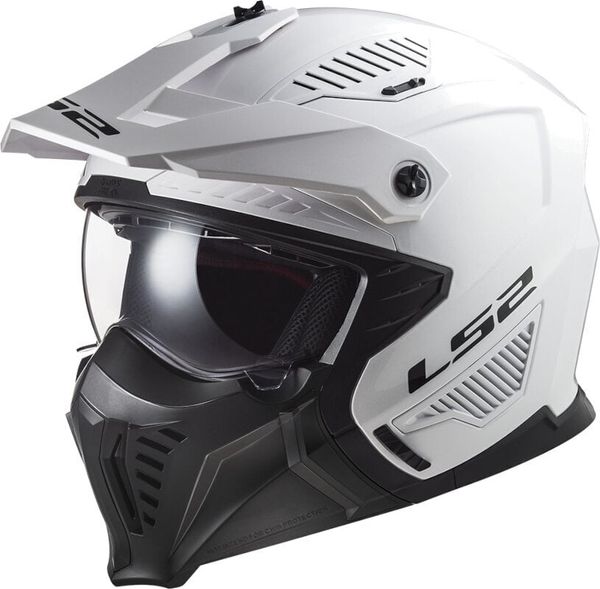 LS2 LS2 OF606 Drifter Solid White S Kaciga