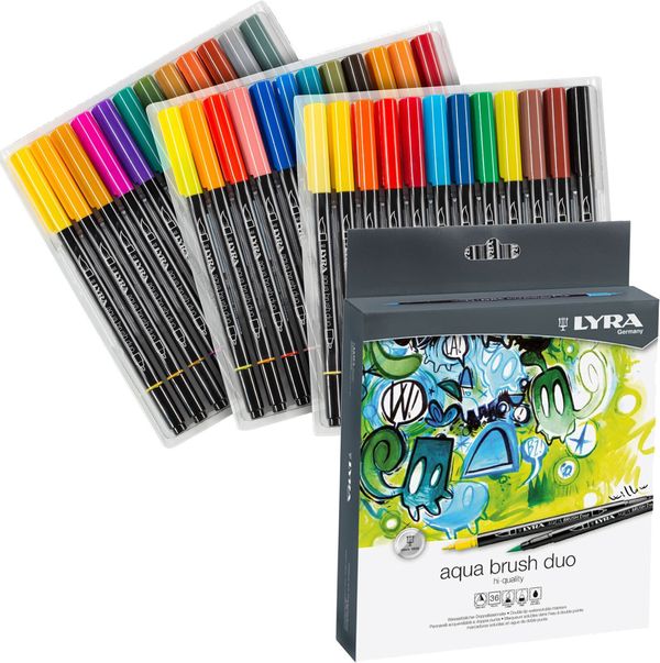 Lyra Lyra Double Tip Aqua Duo Uložak za nalivpero 36 kom