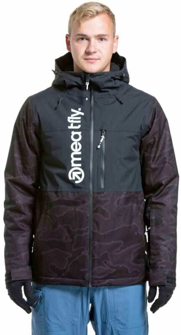 Meatfly Meatfly Manifold Mens SNB and Ski Jacket Morph Black L