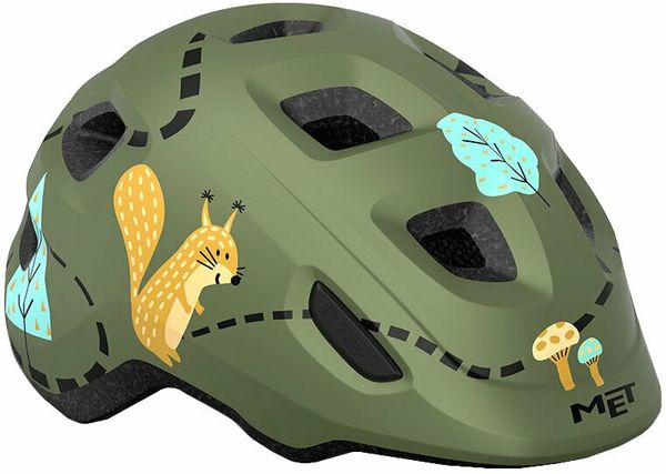 MET MET Hooray Green Forest/Matt S (52-55 cm) Kaciga za bicikl za djecu