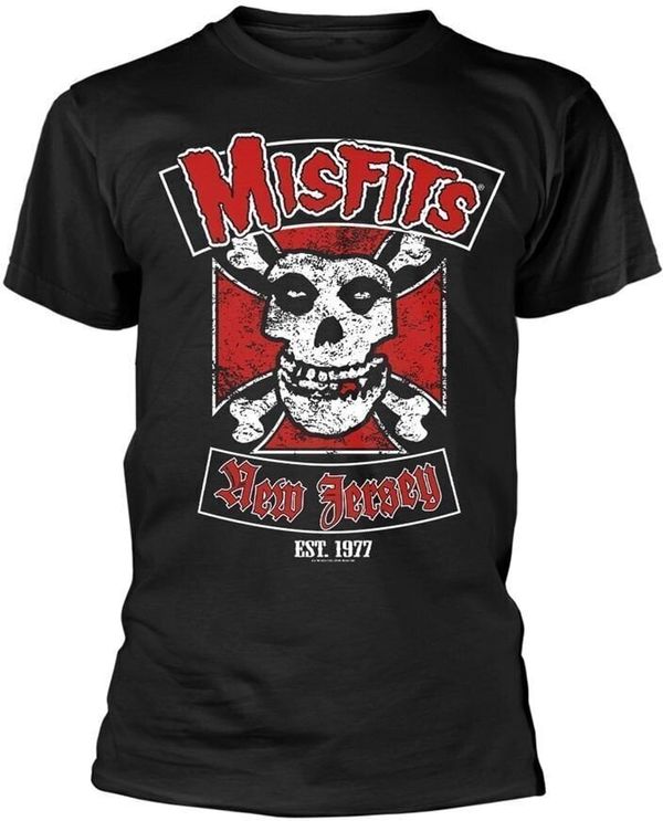 Misfits Misfits Košulja Biker Design Unisex Black 2XL