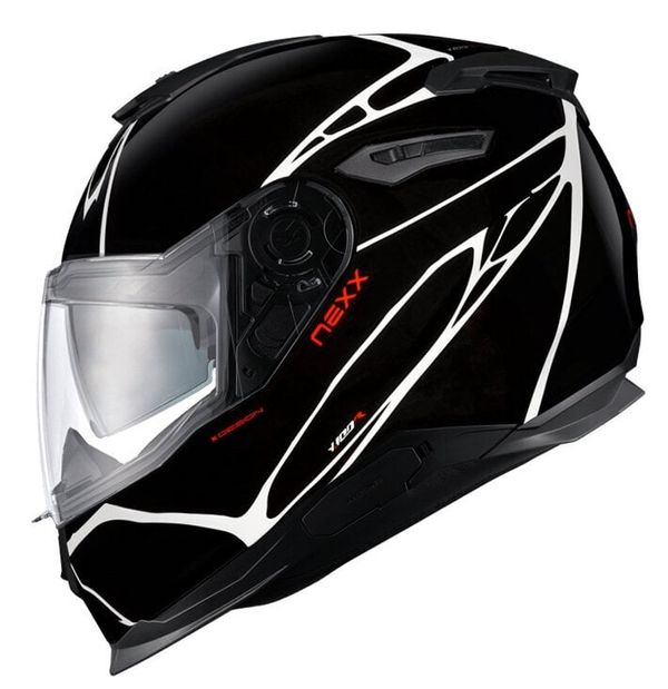 Nexx Nexx Y.100 B-Side Black/White S Kaciga