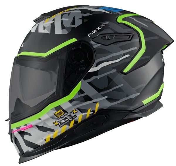 Nexx Nexx Y.100R Urbangram Black MT S Kaciga