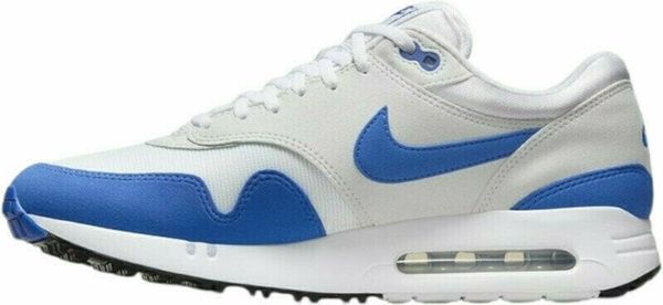Nike Nike Air Max 1 '86 Mens Golf Shoe White/Hyper Royal 44