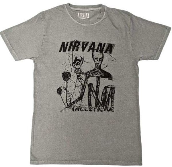 Nirvana Nirvana Košulja Incesticide Stacked Logo Unisex Green L